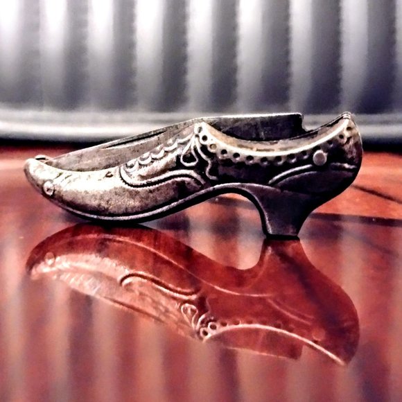 ANTIQUE German Miniature Victorian Shoe Pen Knife ~ GLOBE Cutlery Co ~ Rare Find - Picture 7 of 13